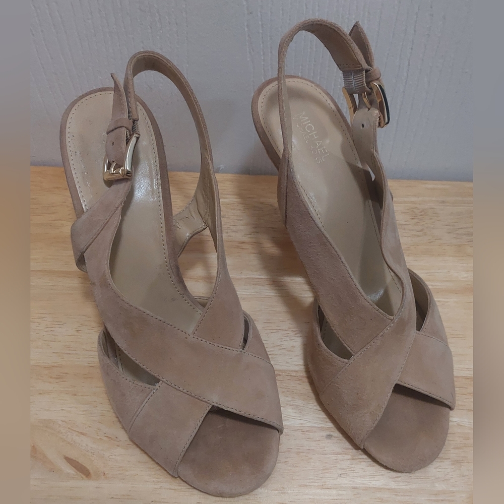 Women's Michael Kors Ankle Strap Heels Size 9